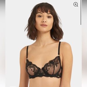 Bluebella Marseille Bra Black Size 34D NWT